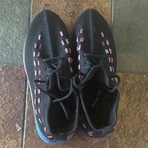 Wanted Sneakers with Pink Accents